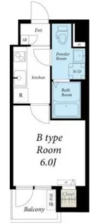 リブリ・セントフィールド【6階】の間取り