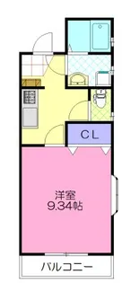 アーバンヒルズ 1【2階】の間取り