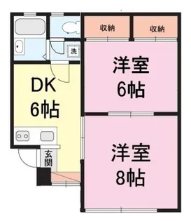 アビタルミネ B棟【2階】の間取り