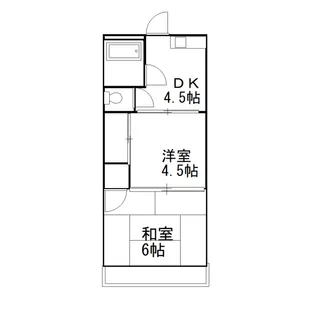 長澤ビル【2階】の間取り