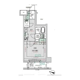 BPRレジデンス東十条【6階】の間取り