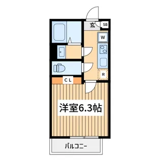 カインドネス相模が丘【2階】の間取り