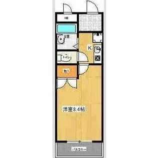 愛知県長久手市打越【マンション】の間取り