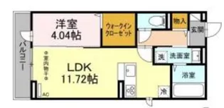 神奈川県海老名市河原口5【アパート】の間取り