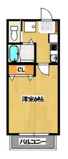 アボードONE【2階】の間取り