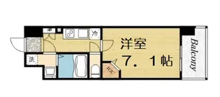 1Kの間取り画像