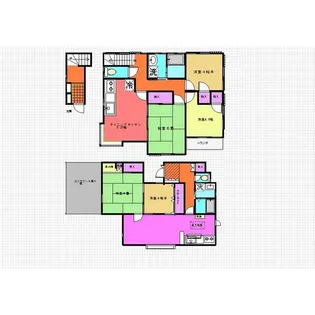 神奈川県横浜市港南区日野南2【一戸建】の間取り