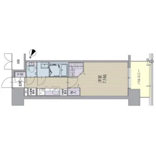 パルティール笠寺【11階】の間取り