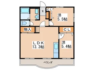 コ-ト・グランシャリオの間取り