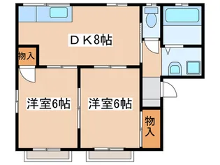 コ-ト・リヴェ-ルII【1階】の間取り