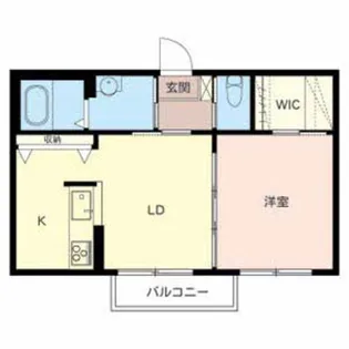 京都府福知山市字内記【アパート】の間取り