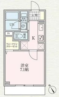 Vest Falen (ヴェストファーレン)【2階】の間取り