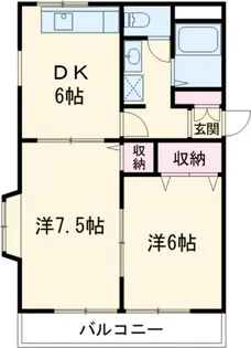 エクセルII【2階】の間取り