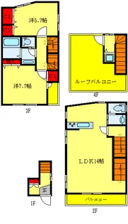 上十条1丁目アパートの間取り