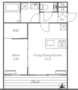 ALPS妙蓮寺【2階】の間取り