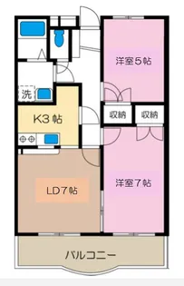 アネシス二俣川【3階】の間取り