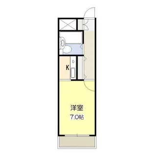 ビスタリーヒルズ【5階】の間取り