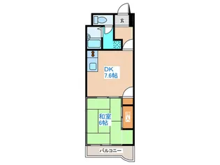 アートサイドテラス【7階】の間取り