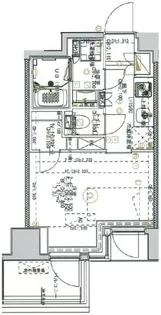 ミルーナヒルズ金町【2階】の間取り