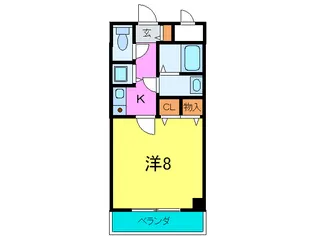 ド-ル魚崎【5階】の間取り