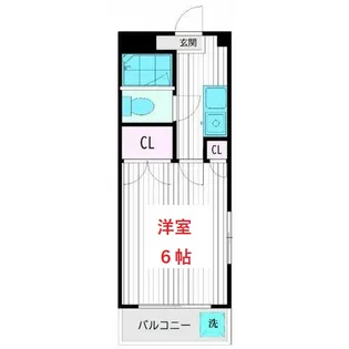 東京都大田区大森西4【マンション】の間取り