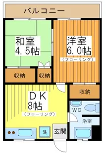 桜マンション【3階】の間取り