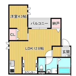 福岡県福岡市早良区次郎丸5【アパート】の間取り