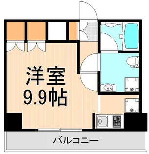 ベルシード梅島ブランシュ【10階】の間取り