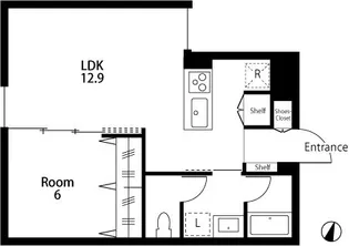 La fusion【1階】の間取り