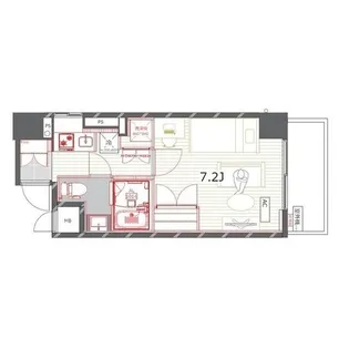 コスモリード大森【2階】の間取り