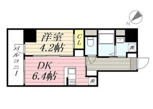 プライマル根岸【3階】の間取り