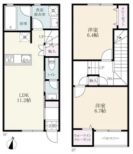 プレミアムアイランド乙柳IIIの間取り