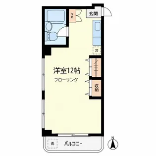 松岡マンション【2階】の間取り