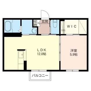 グランドコンフォート【2階】の間取り