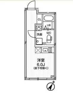 EXAM中目黒II【1階】の間取り