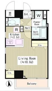 アネックス麻布十番【4階】の間取り