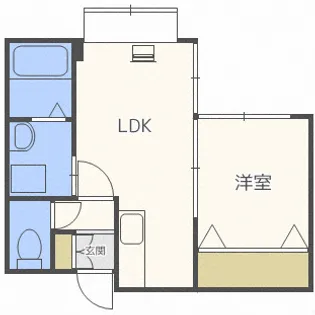 パークハイツOM2-2【2階】の間取り