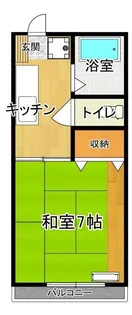 コーポT&M【1階】の間取り