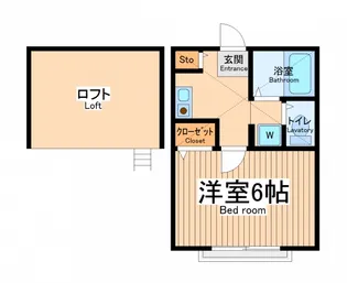 アザレ町田【2階】の間取り