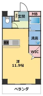 CASA CARINO【3階】の間取り