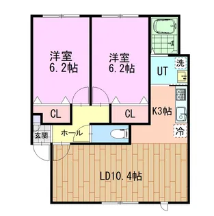エコワンNEO14【1階】の間取り