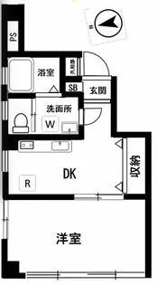 じょいぱーくつなだ【3階】の間取り