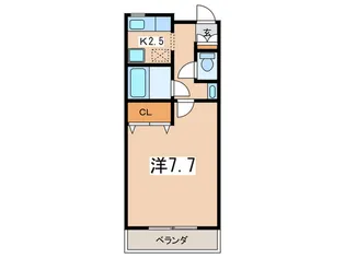 ジェラルド湘南台【3階】の間取り