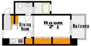 ツインクレスト【5階】の間取り