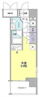 常盤レジデンシア荻窪【2階】の間取り