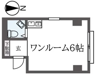 ハイムK【2階】の間取り