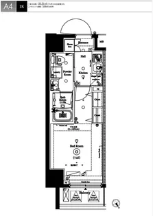 アクサス池袋レジデンス【5階】の間取り
