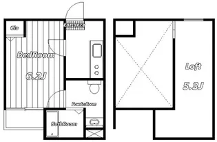 フロルクオーレ【2階】の間取り