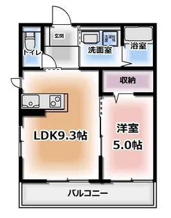 ソフィア鶴川【2階】の間取り