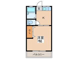 レジデンス高橋【2階】の間取り